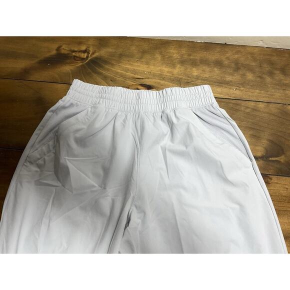 Under Armour Women’s Squad Woven Warm Up Pants Light Gray Size Small - Picture 4 of 10